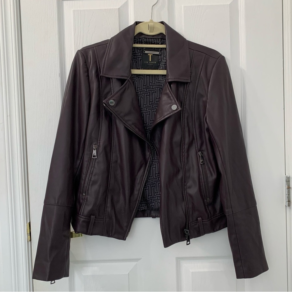TED BAKER LONDON Leather Jacket
